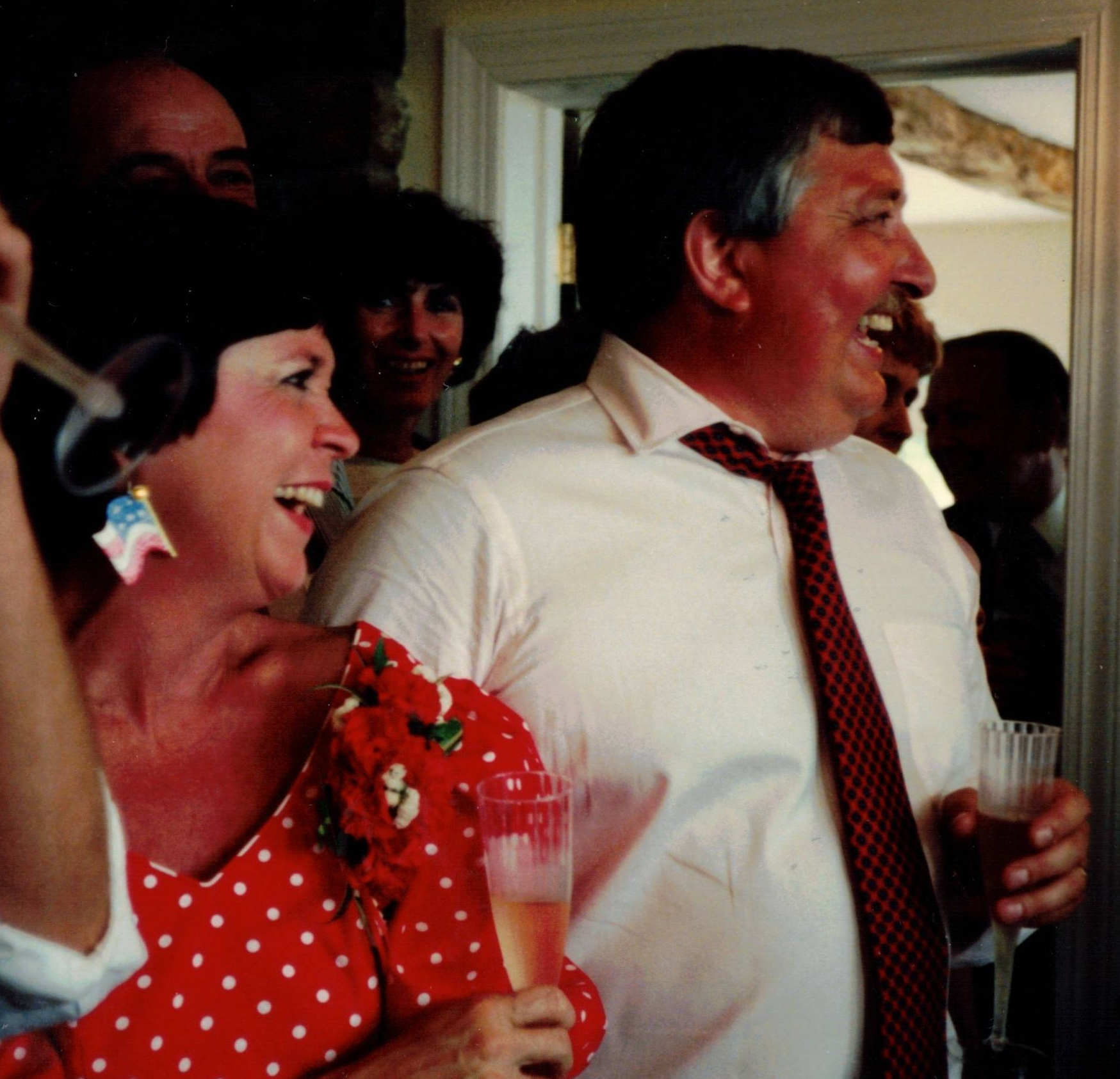 our happy and generous hosts